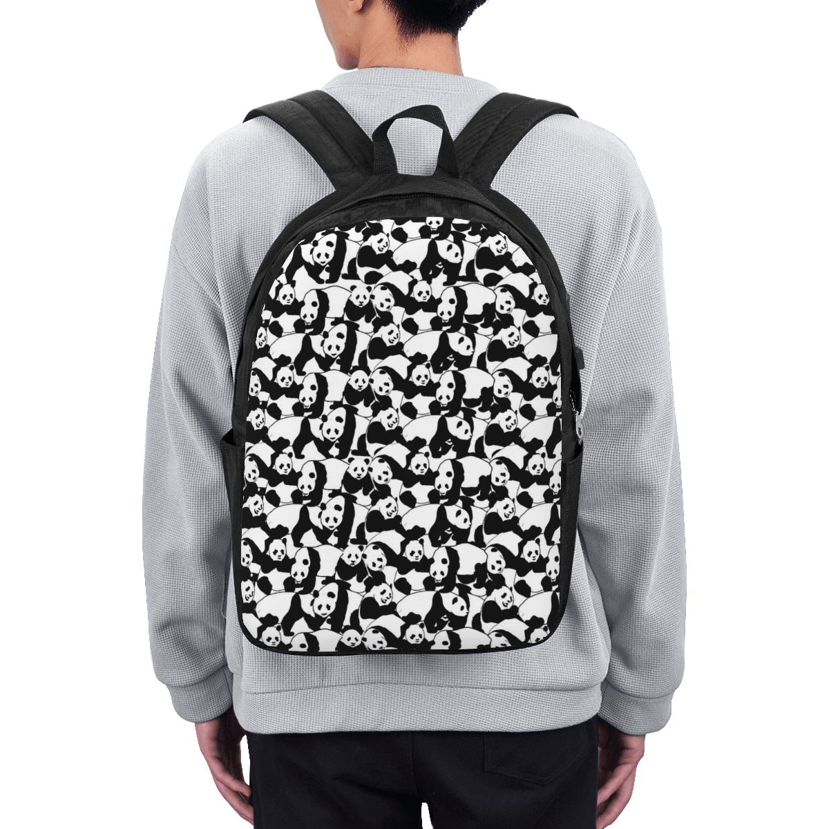 Laptops - Panda Pattern Backpack Travel Notebook Bag