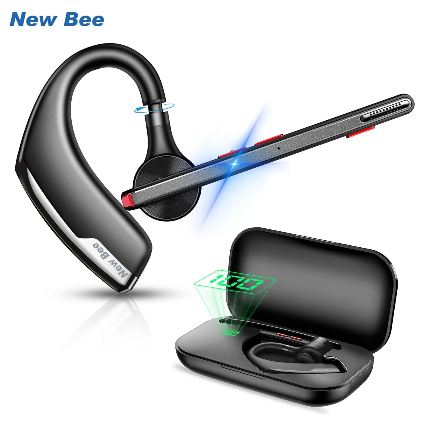 New Bee M51 Bluetooth 5.2 Wire - Open Ear Air Conduction Headphones recension och pris