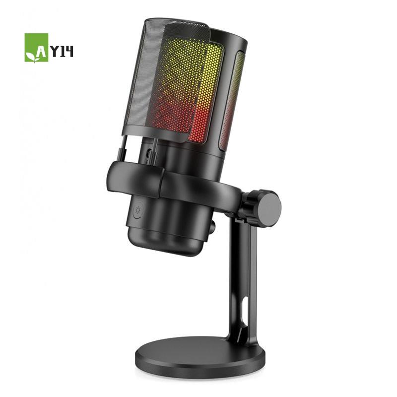 AY14 -Gaming RGB Microphone, U - Gaming Headset With Mic Rgb recension och pris