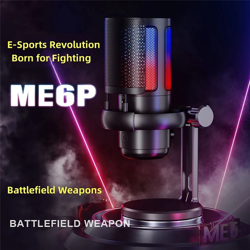 AY14 -Gaming RGB Microphone, U - Gaming Headset With Mic Rgb recension och pris