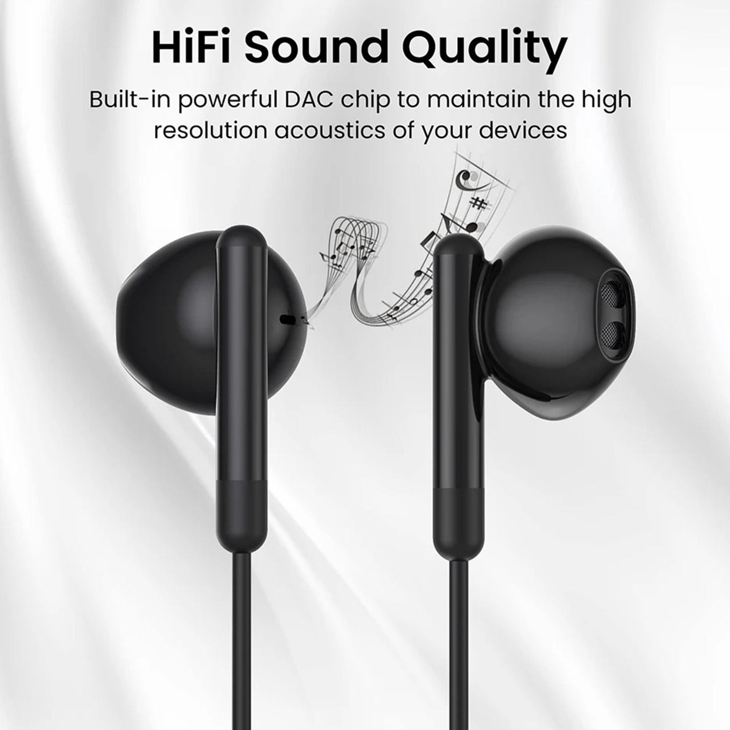 USB C Wired Headphones HiFi St - Type C Wired Earphones With Mic recension och pris