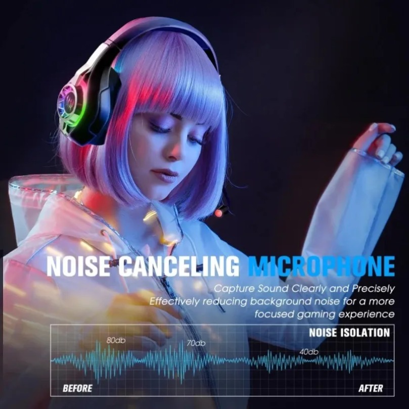 GS400 Ultra Wireless 2.4GHz Ga - Gaming Headset With Mic Rgb recension och pris