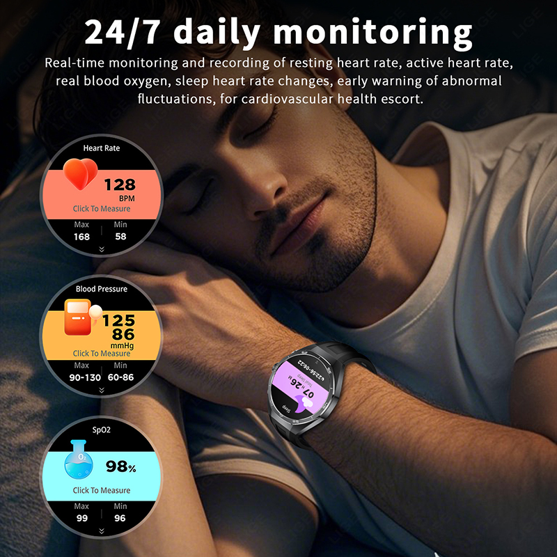 LIGE Smart Watch with Headphon - Tws Earbuds Bluetooth 5.3 recension och pris