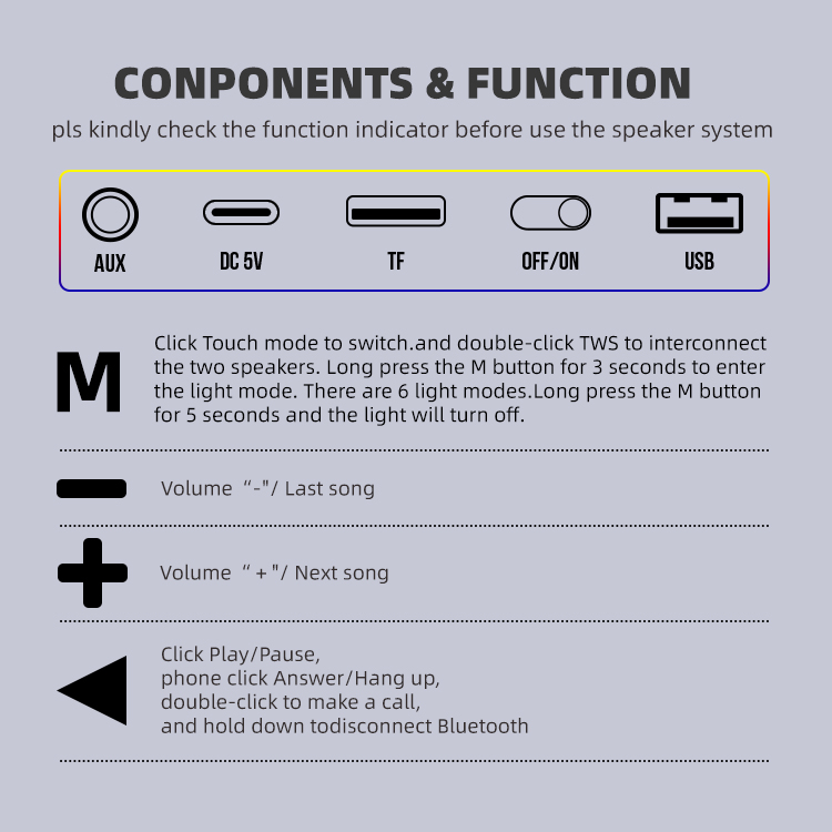 BT351 Home Theater System Soun - Rgb Computer Soundbar For Pc recension och pris