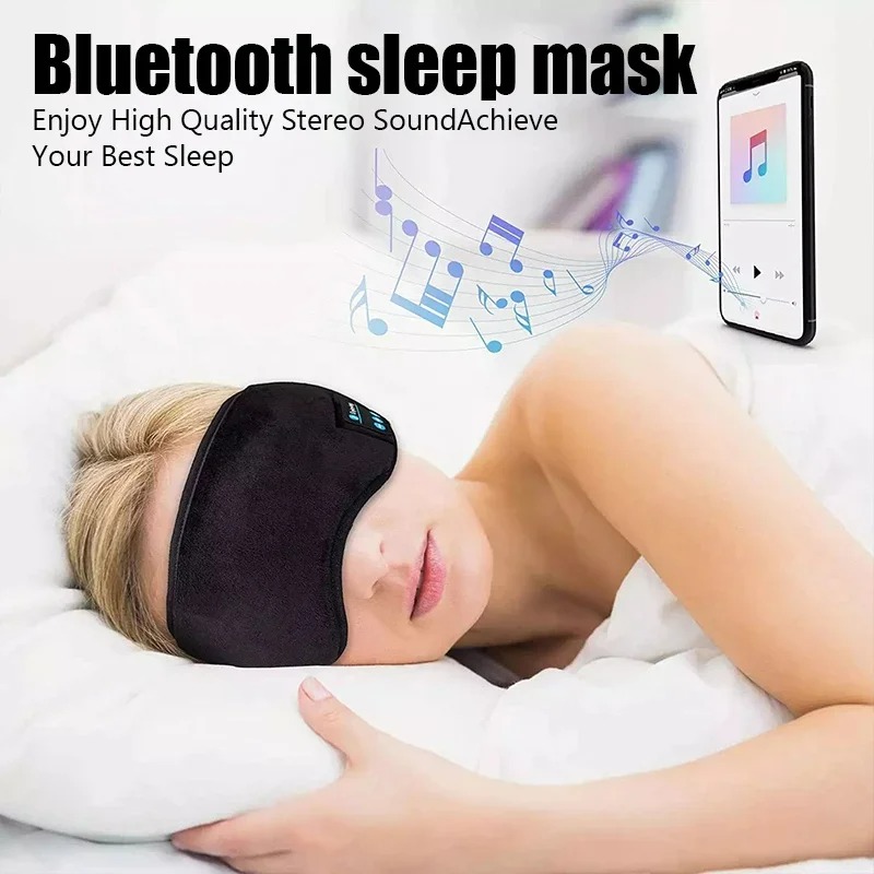 Fone Bluetooth Earphones Sport - Sleep Mask Headphones Bluetooth recension och pris