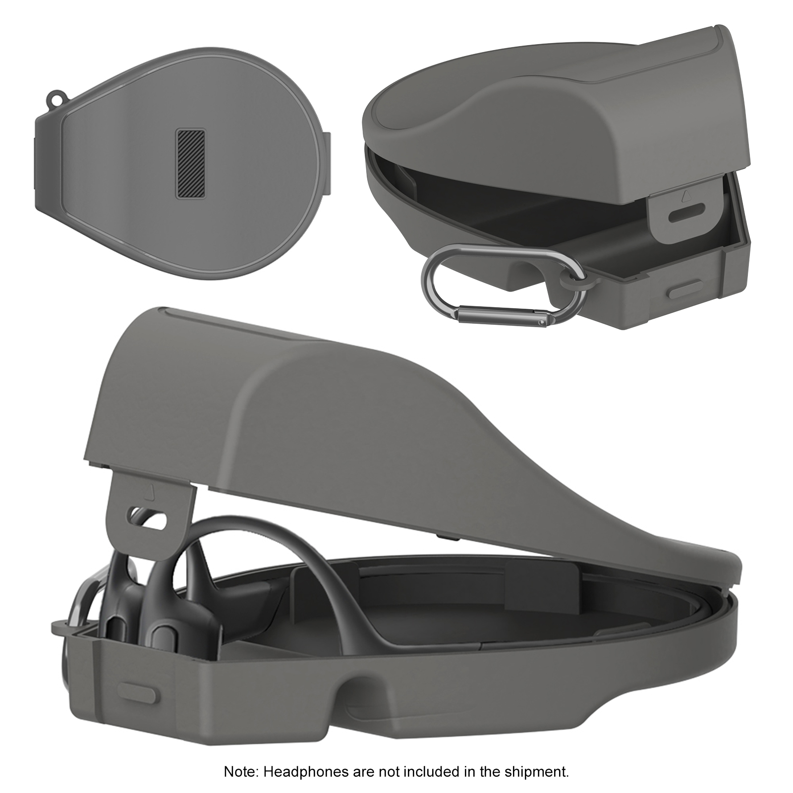Hard Earphone Case for Shokz R - Bone Conduction Running Headphones recension och pris