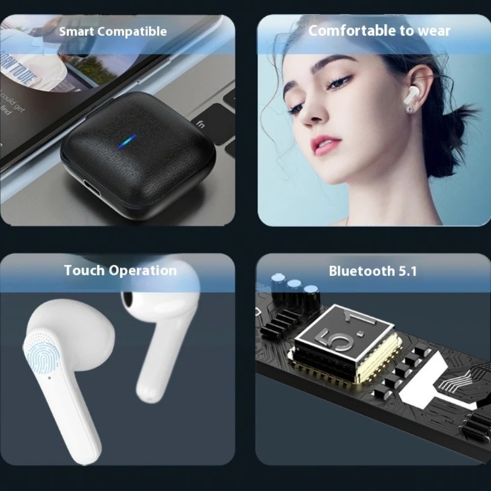 Portable Mini Invisible TWS Wi - Tws Earbuds Bluetooth 5.3 recension och pris