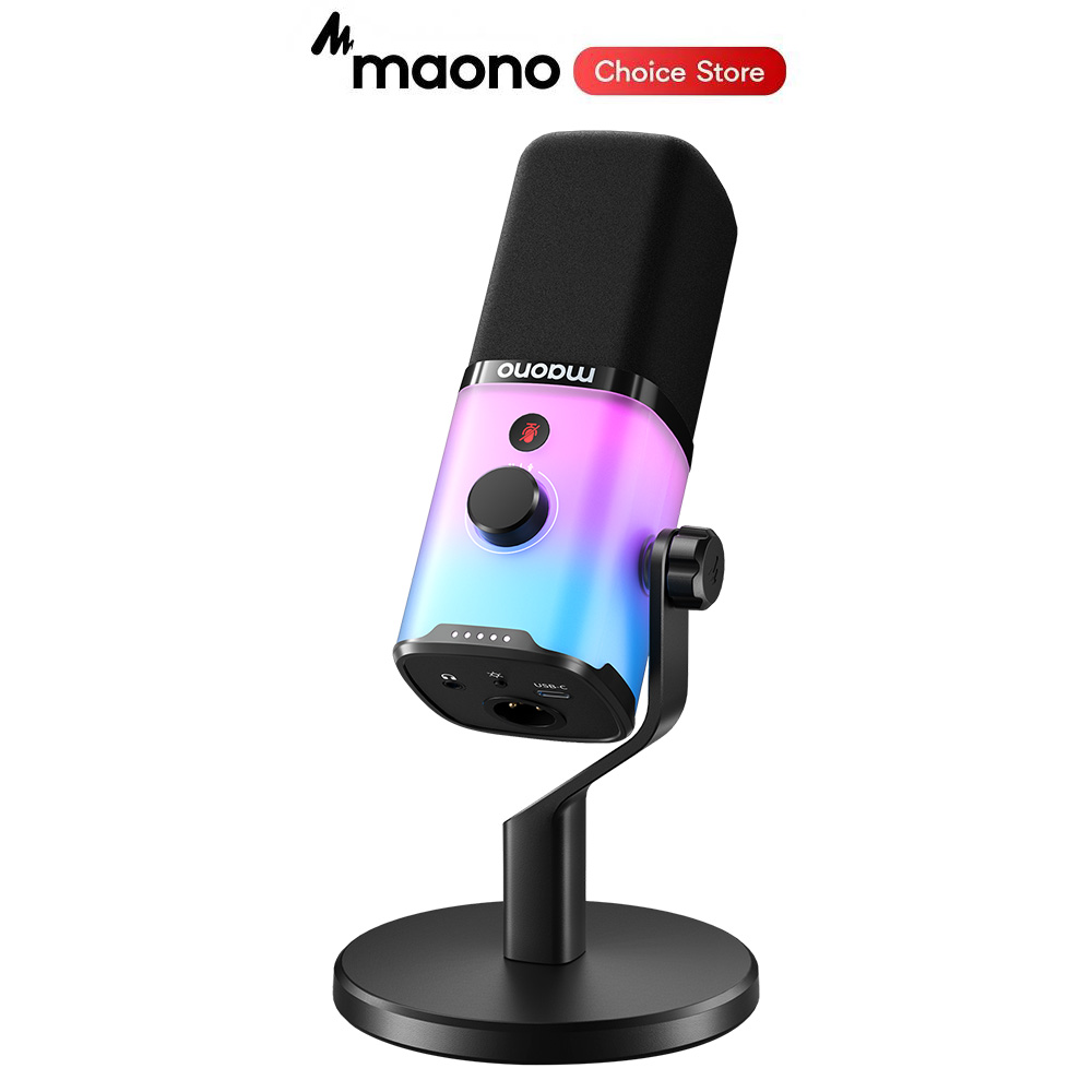 MAONO PD100X RGB Gaming Microp - Gaming Headset With Mic Rgb recension och pris
