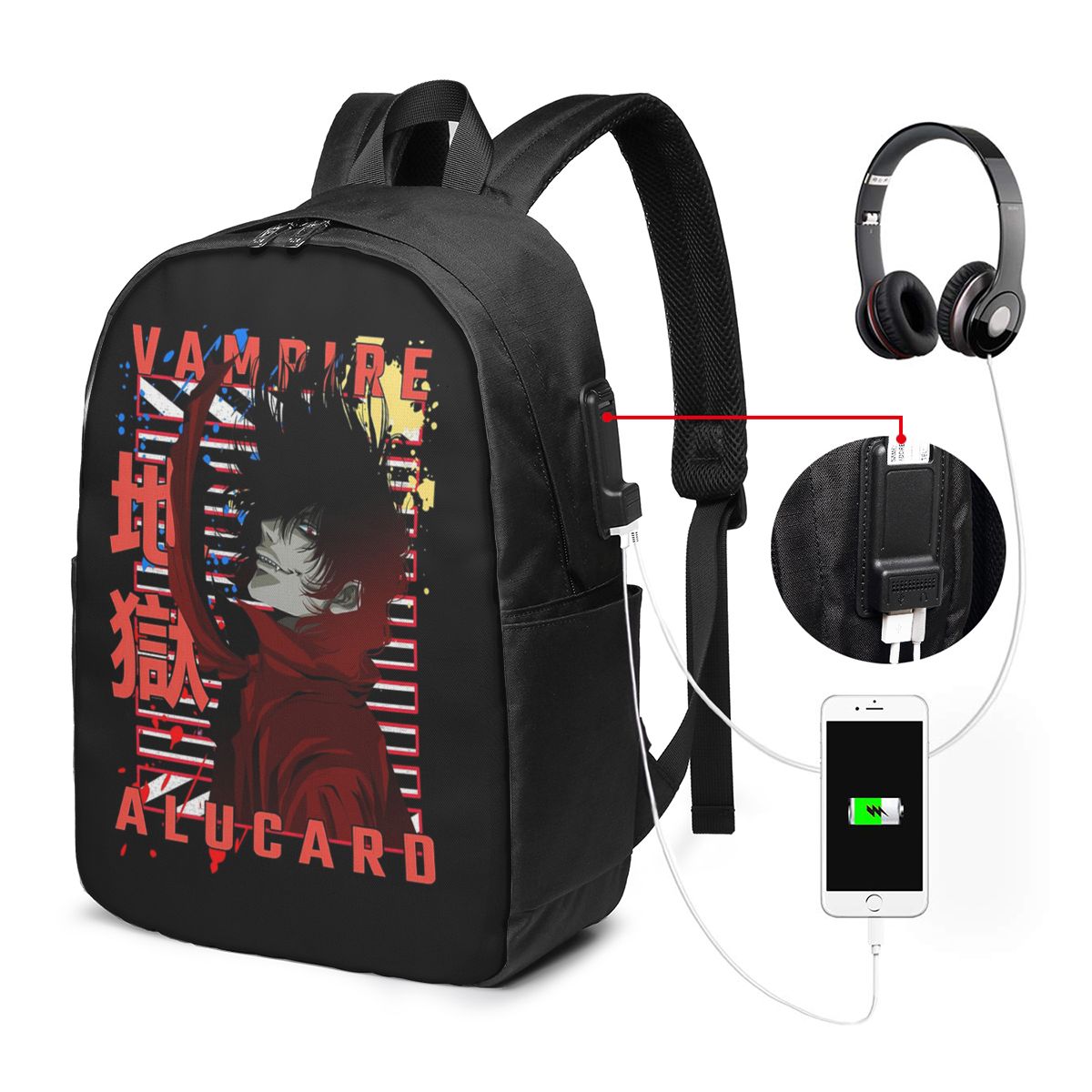Alucard Hellsing Manga Backpac - Laptops recension och pris