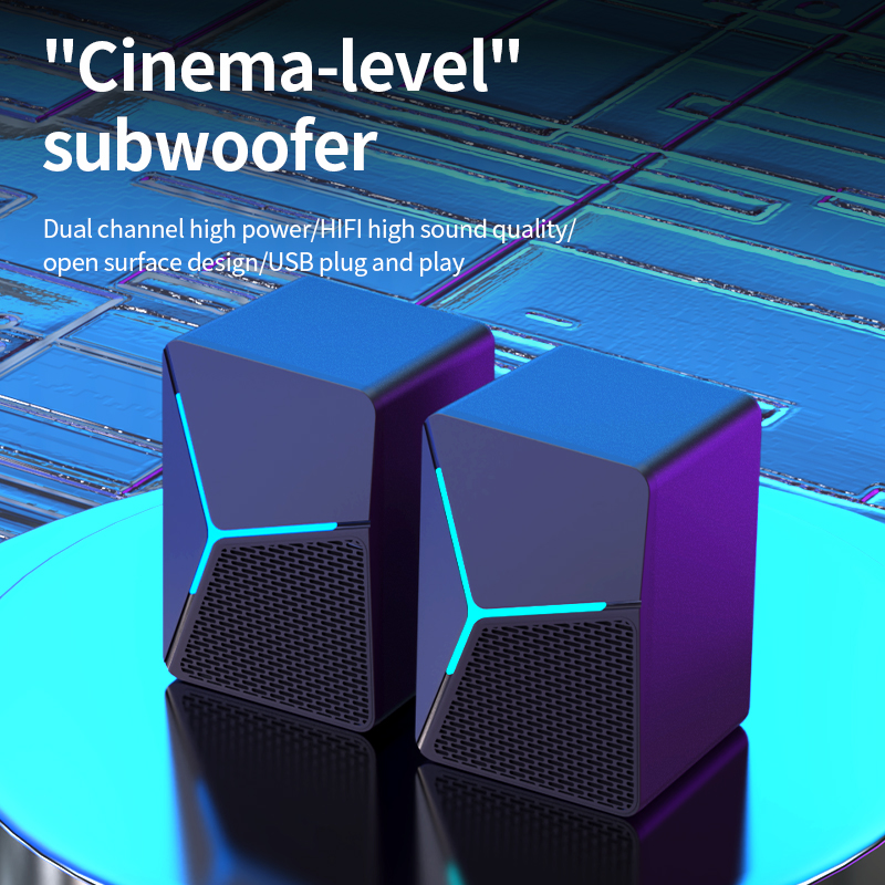 RGB Gaming Computer Speakers W - Rgb Computer Soundbar For Pc recension och pris