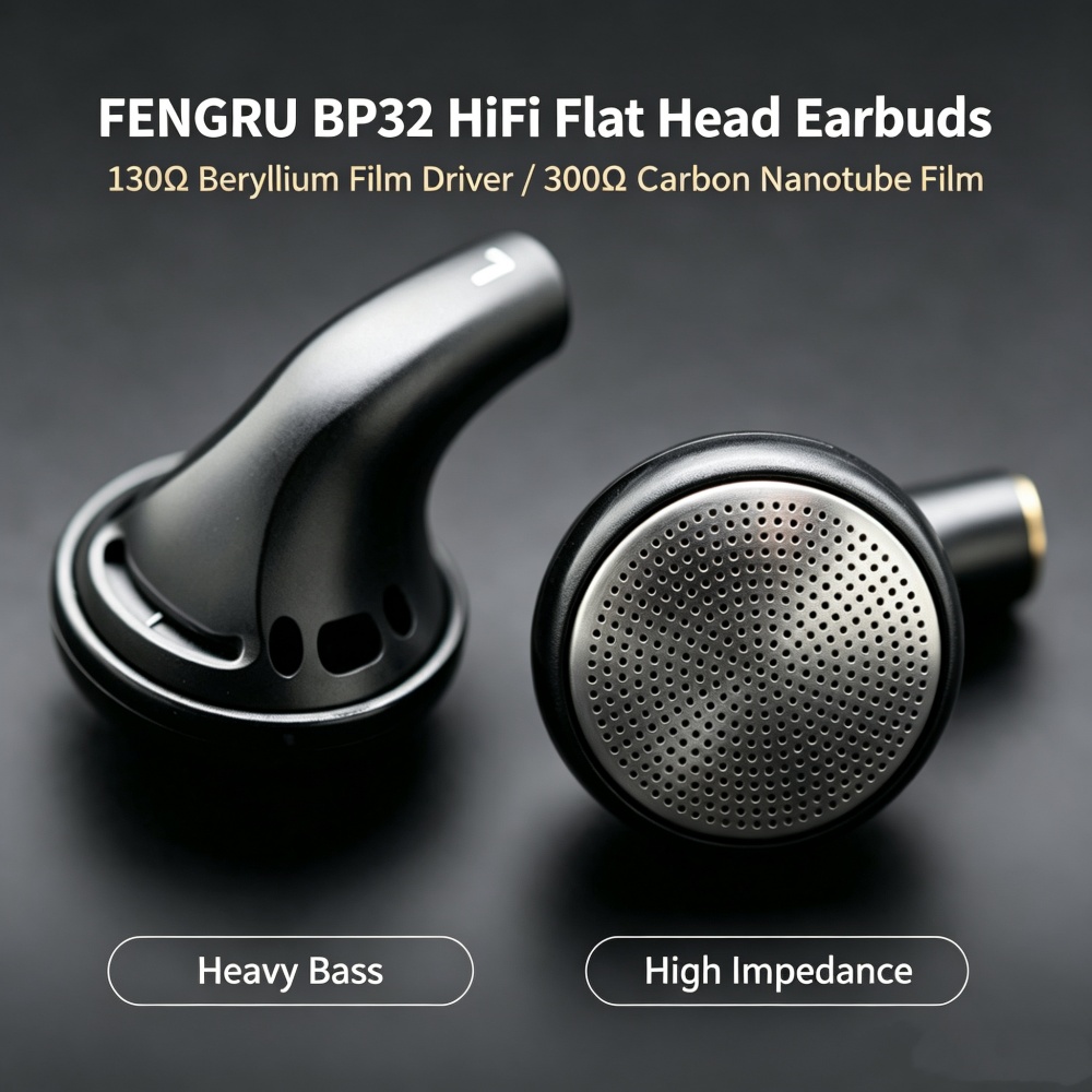 FENGRU BP32 Diy 130 ohm Beryll - Planar Magnetic Iem Earphones recension och pris