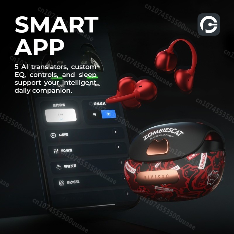 Zombies Cat B23 Graffiti OWS E - Type C Wired Earphones With Mic recension och pris