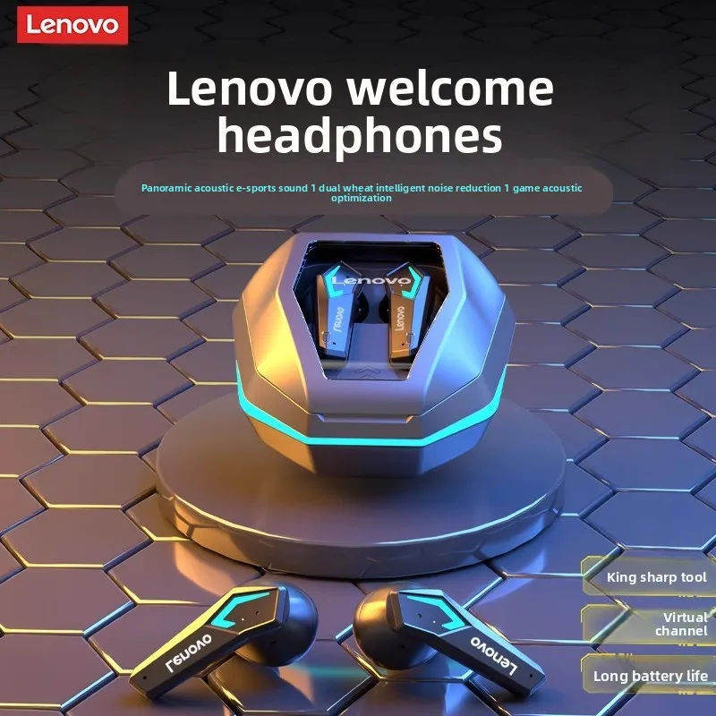 Lenovo TG102 Gaming Wireless E - Gaming Headset With Mic Rgb recension och pris