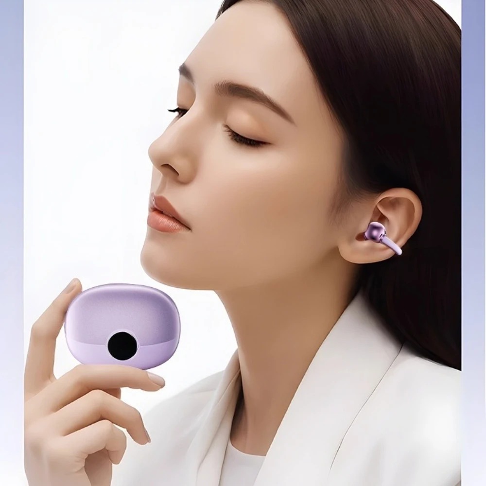Wireless Clip‑On Earphones,  D - Open Ear Air Conduction Headphones recension och pris