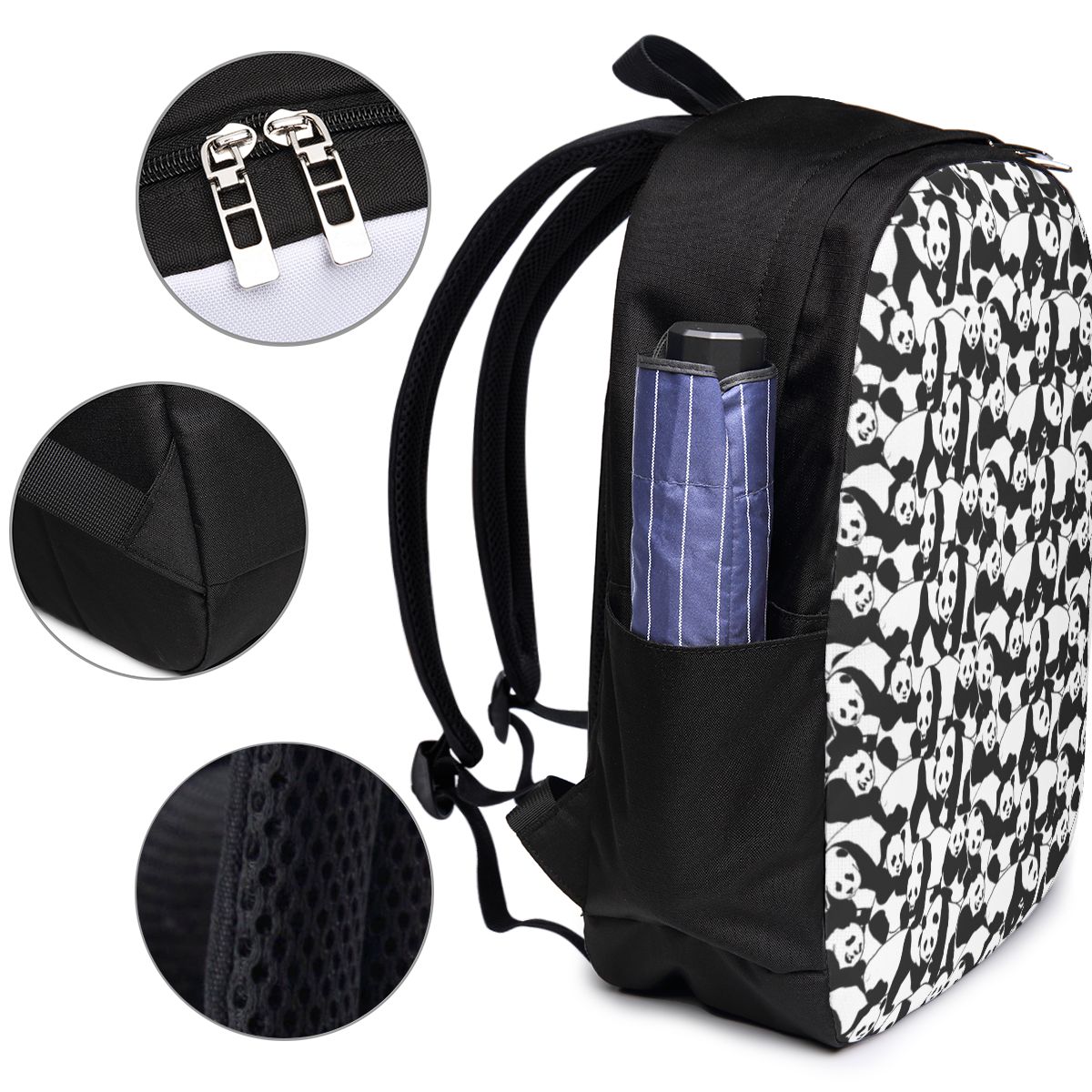 Panda Pattern Backpack Travel  - Laptops recension och pris