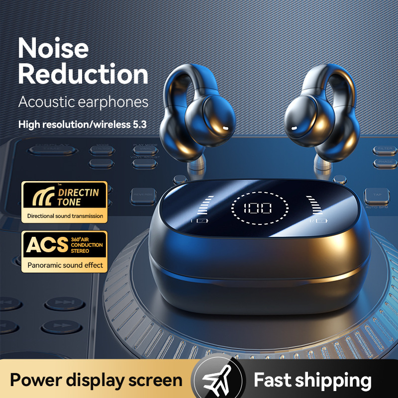 Wireless Bluetooth Earbuds Noi - Bone Conduction Running Headphones recension och pris