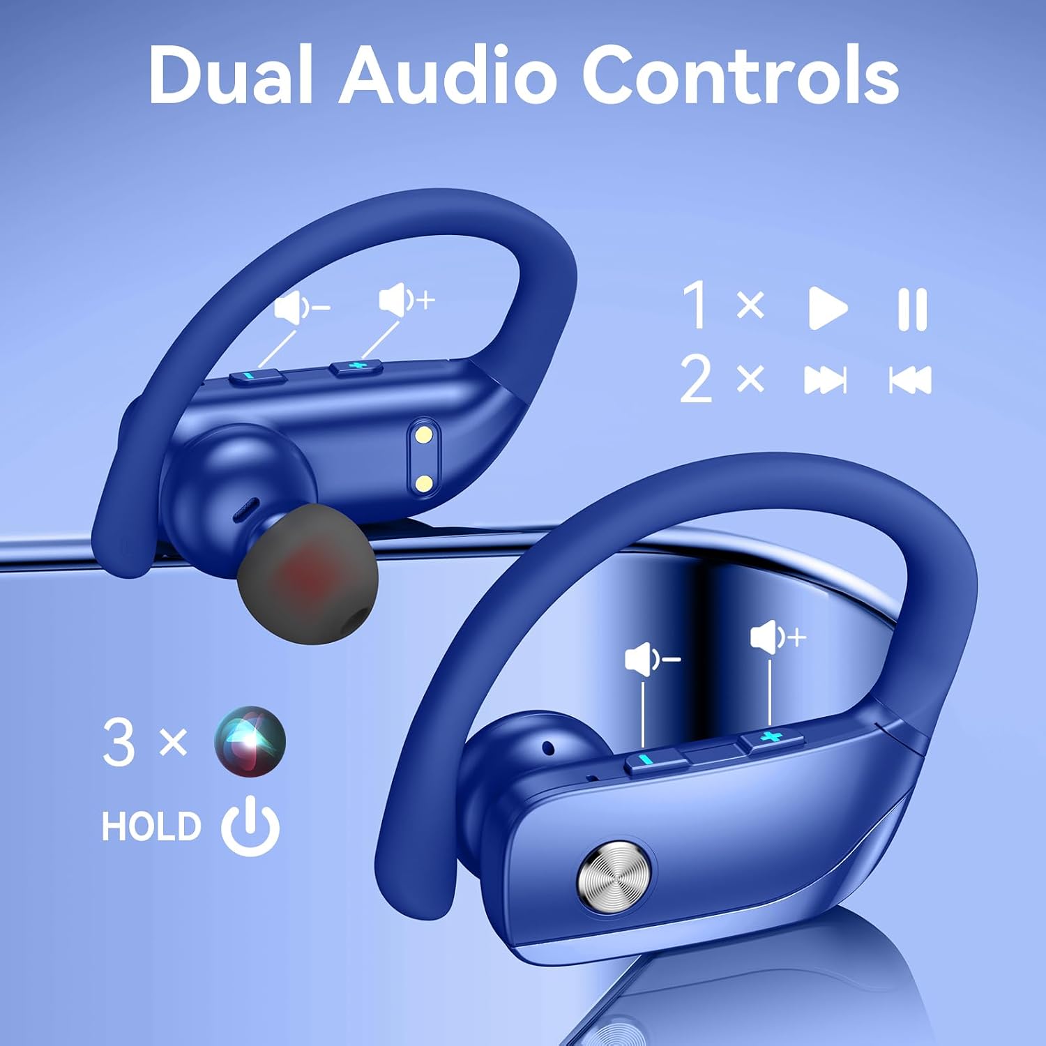 Wireless Earbuds with 80H Play - Headphones recension och pris